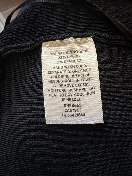 Trouvé Black Deep V sleeveless blouse Size M - Picture 11 of 12